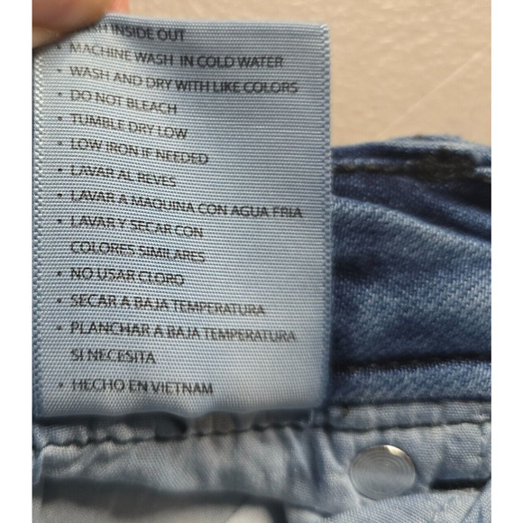 KanCan Jeans Women's 24 Blue Medium Wash Distressed Skinny Ankle - Picture 5 of 16